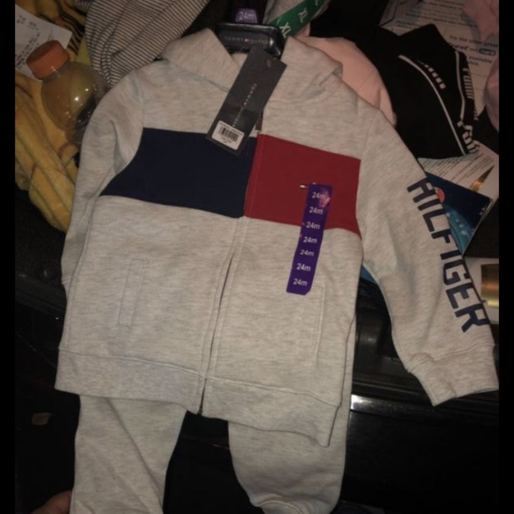 Tommy Hilfiger 2 piece baby outfits